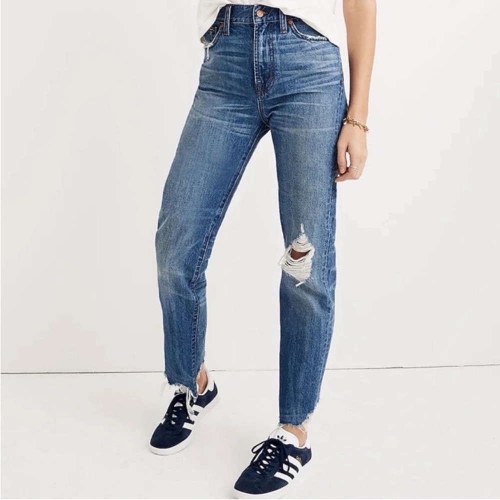 Madewell The Perfect Summer Jean: Destructed
Edition Robinson Wash | Size 24